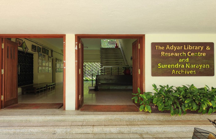 The Adyar Library And Research Centre Alrc
