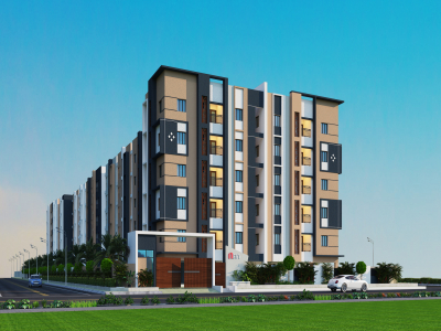 3 BHK flats for sale in Padur