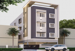 2 BHK flat for sale in Polichalur