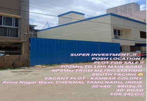 880 Sq.Ft Land for sale in Anna Nagar West