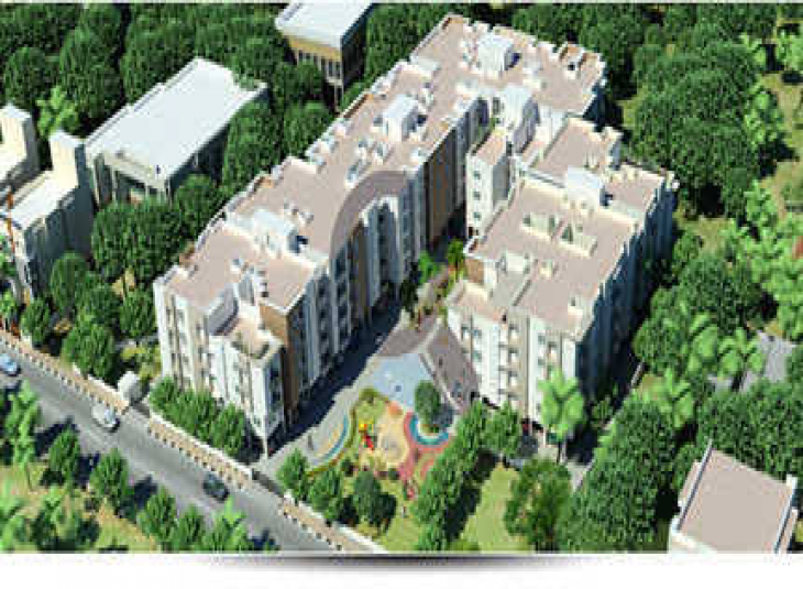 1250 Sq.Ft, 3 BHK Residential Apartment